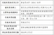 虛列費(fèi)用！國元農(nóng)險貴州分公司及6家支公司被罰