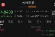 中東股市大跌，沙特阿美暴跌900億美元！