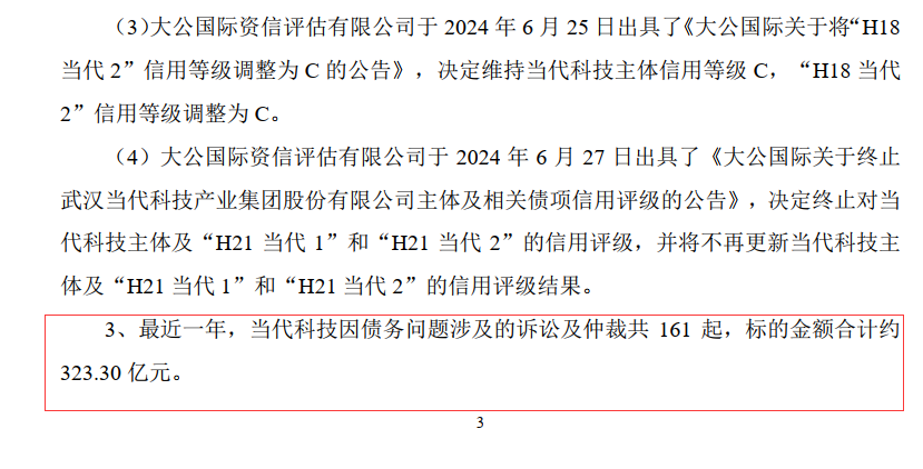曾經(jīng)入選中國民企500強、巔峰期資產(chǎn)總額逾千億元  明星鄂企當代集團被申請破產(chǎn)重整