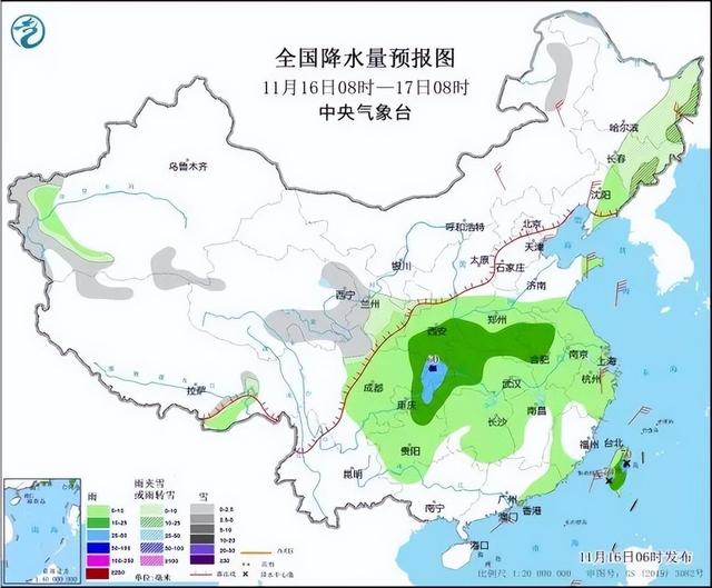 冷冷冷！大風＋降溫都來了！全國冰凍線進程圖出爐，這些地方雨雪天氣持續(xù)在線