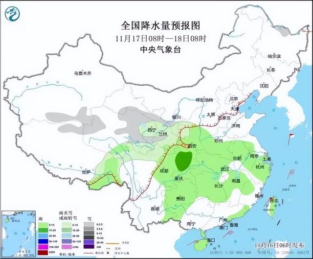 冷冷冷！大風＋降溫都來了！全國冰凍線進程圖出爐，這些地方雨雪天氣持續(xù)在線