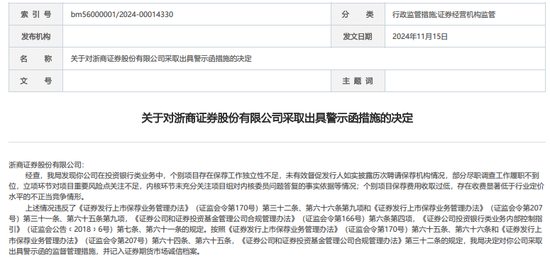 罕見(jiàn)“不正當(dāng)競(jìng)爭(zhēng)”！浙商證券發(fā)生了啥？