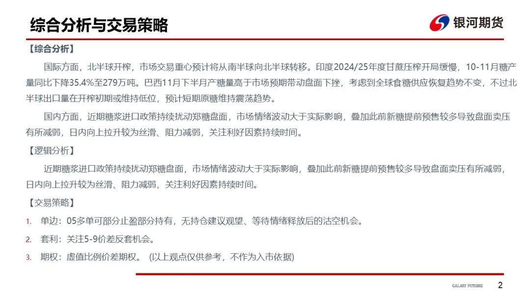【白糖周報(bào)】UNICA新一期產(chǎn)糖數(shù)據(jù)高于市場(chǎng)預(yù)期拖累原糖價(jià)格下挫