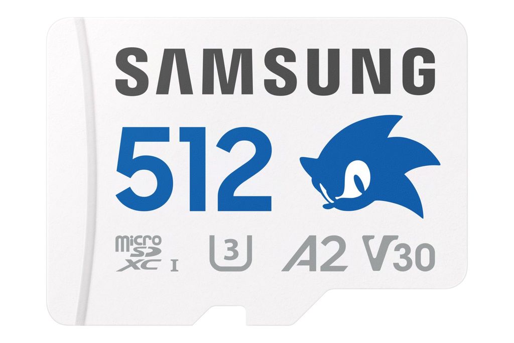 三星和世嘉合作推出索尼克主題 PRO Plus microSD 卡，起價 24 美元