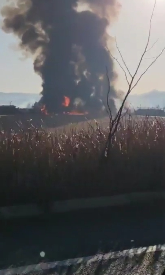 韓國(guó)客機(jī)撞墻起火事故已致28人死亡 客機(jī)疑似撞鳥(niǎo) 起落架未放下
