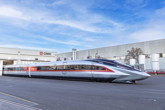 全球跑得最快的高鐵！CR450動車組樣車發(fā)布
