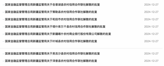 最新批復！逾20家中小金融機構解散