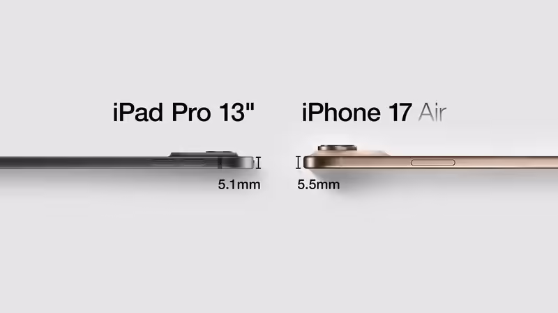 5.5mm！蘋果最薄iPhone 17 Air將接棒Plus機(jī)型，有望引爆手機(jī)新風(fēng)尚