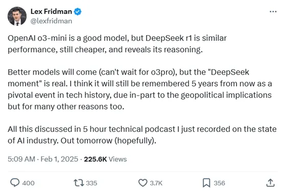 OpenAI緊急上線O3 Mini，網(wǎng)友熱評(píng)：DeepSeek R1 vs O3 Mini