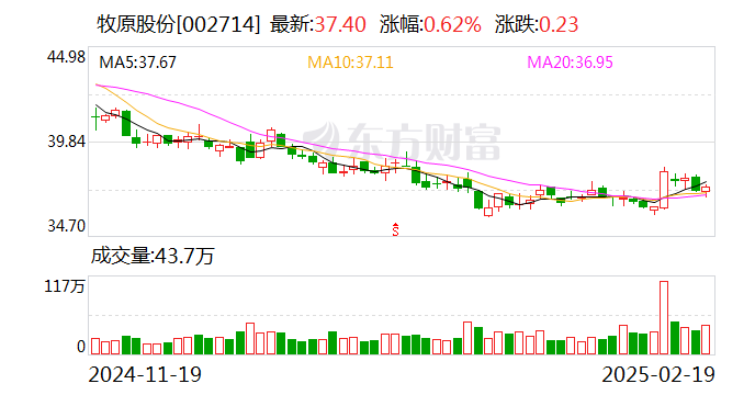 遭相關(guān)部門調(diào)查？牧原股份：未收到農(nóng)業(yè)農(nóng)村部等部門發(fā)出的調(diào)查通知