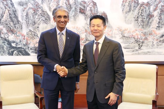 吳清主席會見淡馬錫控股首席執(zhí)行長、證監(jiān)會國際顧問委員會委員狄瀾