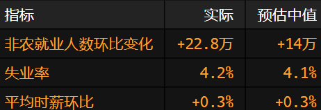 美國(guó)非農(nóng)就業(yè)增長(zhǎng)超過預(yù)期 失業(yè)率小幅上升
