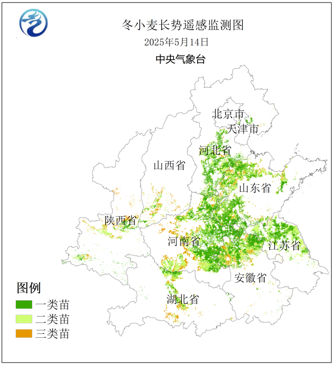 中央氣象臺(tái)：全國(guó)農(nóng)業(yè)氣象影響預(yù)報(bào)與評(píng)估（2025年05月15日）