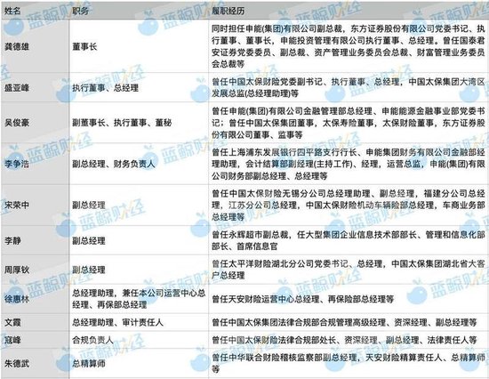 申能財(cái)險(xiǎn)治理拼圖擴(kuò)容：兩名副總獲批，“增員”區(qū)域舵手、技術(shù)專(zhuān)家