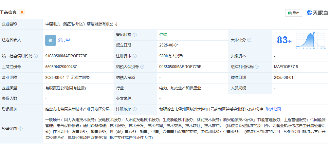 又一央企成立清潔能源有限公司！